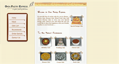 Desktop Screenshot of onda-cake.com